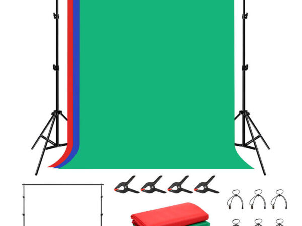 Foto stuudio taustatoe Puluz 2x2m + Taustad 3 tk PKT5204