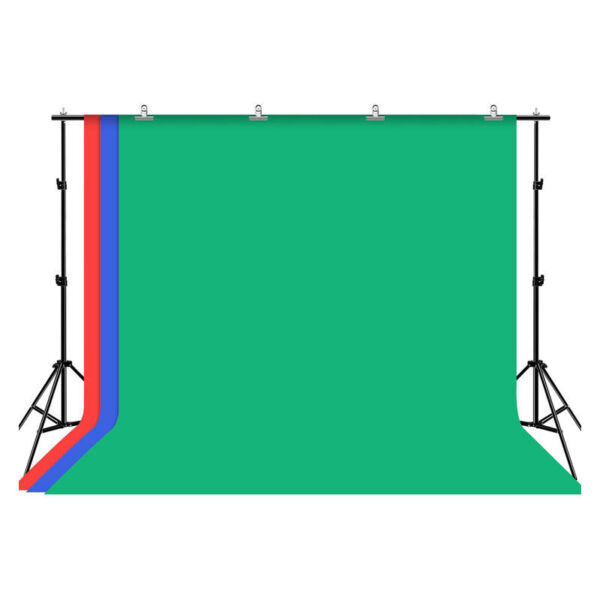 Puluz 2x3m fototausta komplekt/seis + fototaustad 3 tk PKT5205