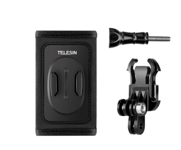 21380_1 Telesin seljakoti rihma kinnitus J-kinnitusuga GoPro/Osmo Action jaoks (GP-BPM-003)