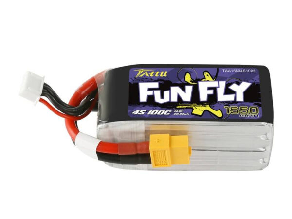 Aku Tattu Funfly 1550mAh 14,8V 100C 4S1P