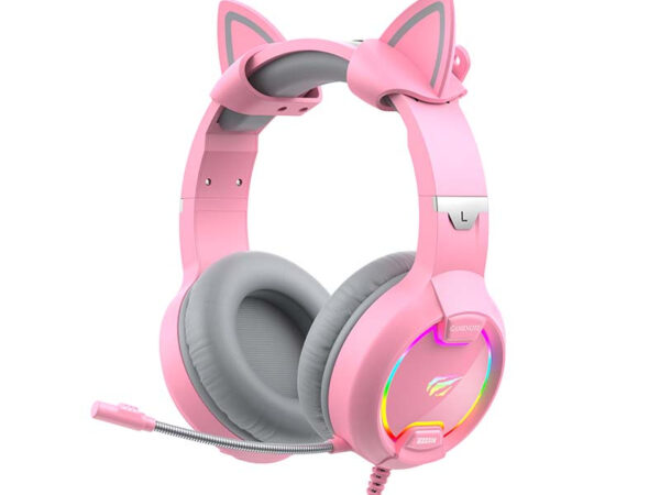 21837_1 Mängupeakomplekt Havit GAMENOTE H2233d RGB (roosa)