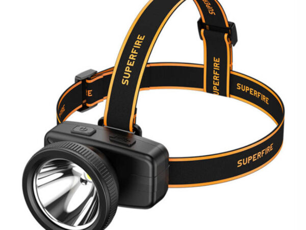 Superfire HL55 pealamp, 150 lm, USB-C, 4 režiimi, 270 m