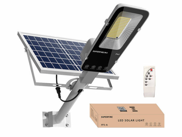 Päikese lamp Superfire FF5-A, 63W, 500lm, 5000mAh