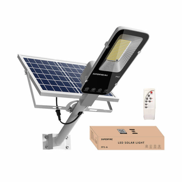 Päikese lamp Superfire FF5-A, 63W, 500lm, 5000mAh
