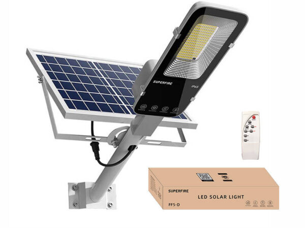 Superfire FF5-D päikese lamp, 486W, 1400 lm, 20000 mAh