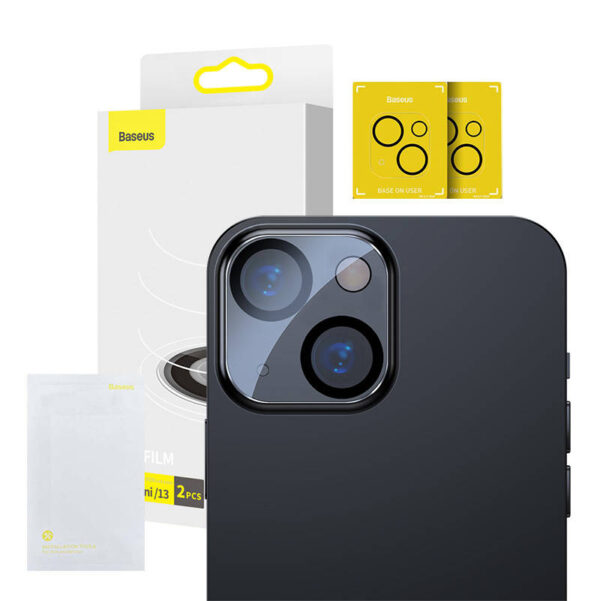 Baseus kaamera objektiivi kaitsekile iPhone 13/13 Mini (2tk)