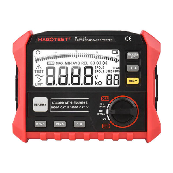 Habotest HT2302 digitaalne maapinna takistuse tester
