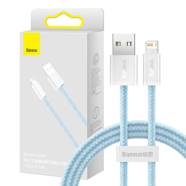 Baseus Dynamic kaabel USB to Lightning, 2.4A, 1m (sinine)
