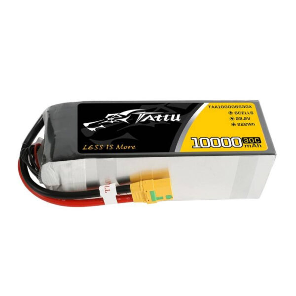 24177_4 Aku Tattu 10000mAh 22.2V 30C 6S1P XT90 Anti-spark Plug