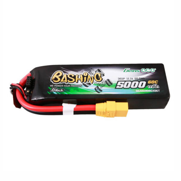 24557_1 GensAce 5kmAh 11.1V 60C 3S1P aku XT90 ühendusega