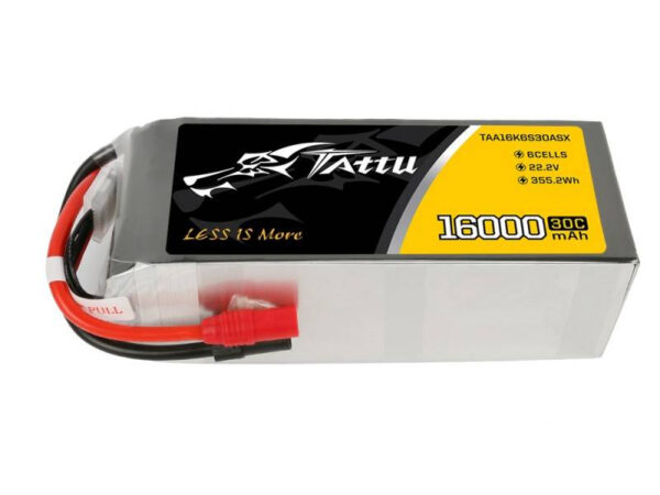 Aku Tattu 16000mAh 22.2V 30C 6S1P LiPo AS150+XT150