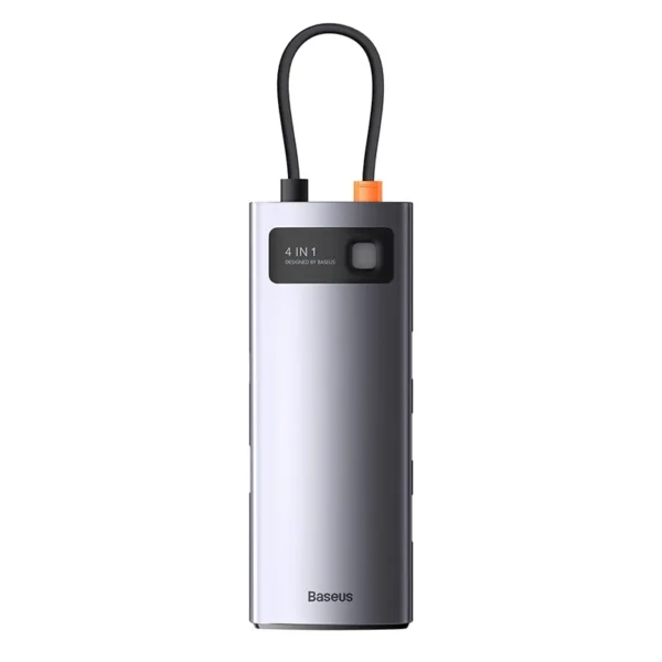 Hub 4in1 Baseus Metal Gleam Series, USB-C kuni 4x USB 3.0