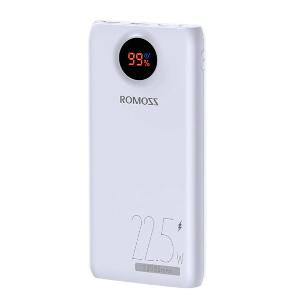 25621_2 Powerbank Romoss SW20PF 20000mAh, 22.5W (valge)