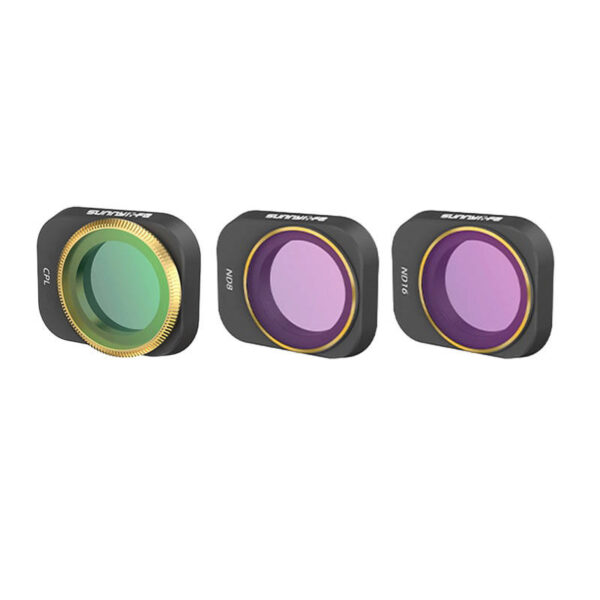 Sunnylife 3 filtrite komplekt CPL+ND8+ND16 DJI Mini 3 Pro jaoks (MM3-FI415)