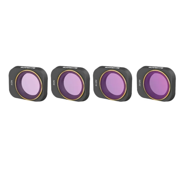 4 filtrite komplekt ND 4/8/16/32 Sunnylife DJI Mini 3 Pro jaoks (MM3-FI417)