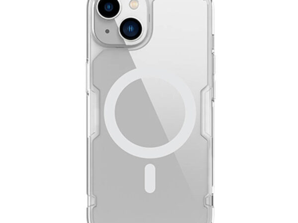26106_1 Magnetiline Karp Nillkin Nature TPU Pro Apple iPhone 14 Plus jaoks (Valge)