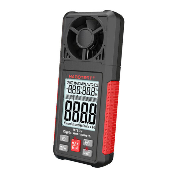 Habotest HT605 digitaalne tuulekiirusemõõtja anemomeeter