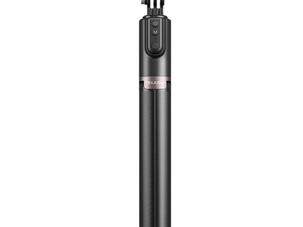 28025_2 Selfie-pulk TELESIN statiiviga ja kaugjuhtimispuldiga GoPro / telefonide jaoks (130 cm)