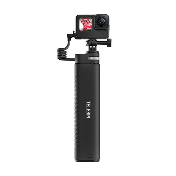 TELESIN Power grip selfie stick (koos power bankiga) TE-CSS-001
