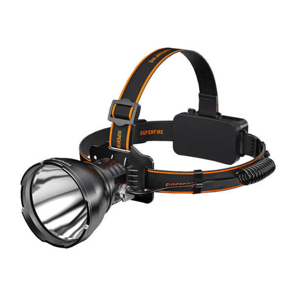 28034_1 Superfire HL60 pealamp - 2300 lm, 4 režiimi, 330 m, 36W LED