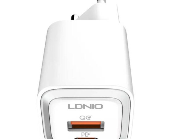 28343_1 Seinakohandaja LDNIO A2318M USB, USB-C + USB-C - Lightning kaabel