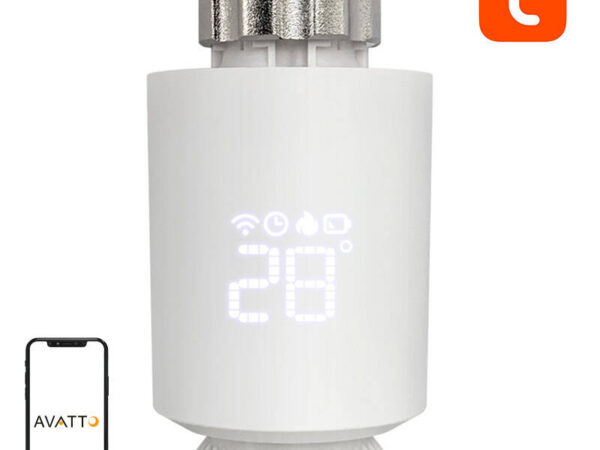 Nutikas termostaadi radiaatori ventiil Avatto TRV06 Zigbee 3.0 TUYA