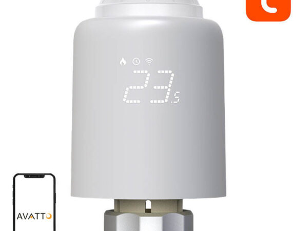Nutikas termostaadi radiaatori ventiil Avatto TRV07 Zigbee 3.0 TUYA