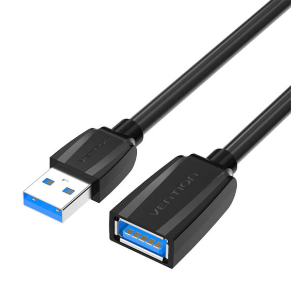 Pikenduskaabel USB 3.0 isane USB emane Vention VAS-A45-B300 3m (must)