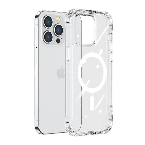29233_1 Joyroom JR-14H6 läbipaistev magnetiline kaitseümbris iPhone 14 Pro jaoks