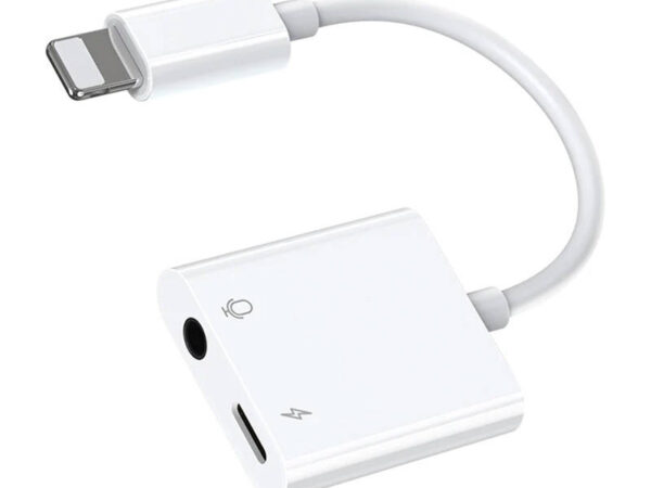 29602_1 Audio Adapter Lightning / 3.5 mm Joyroom S - Y105 (valge)