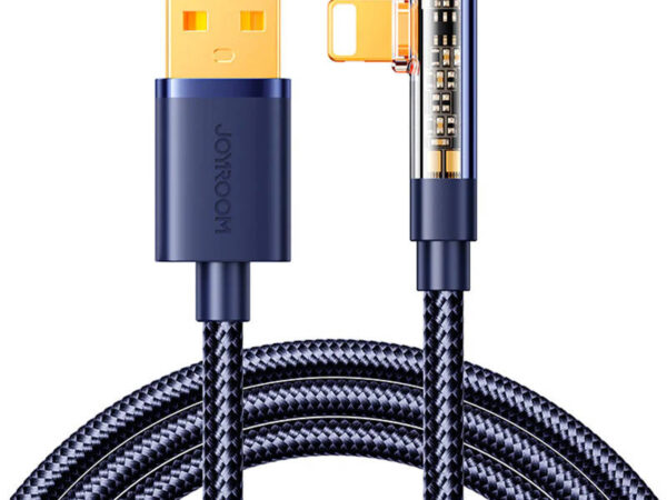29666_1 Nurgakaabel USB-A / Lightning / 1,2 m Joyroom S-UL012A6 (sinine)