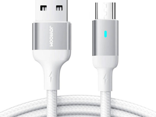 29676_1 Kaabel Micro USB-A / 2.4A / 2m Joyroom S-UM018A10 (valge)