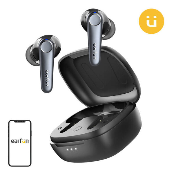 Juhtmevabad kõrvaklapid TWS EarFun Air Pro 3, ANC (must)