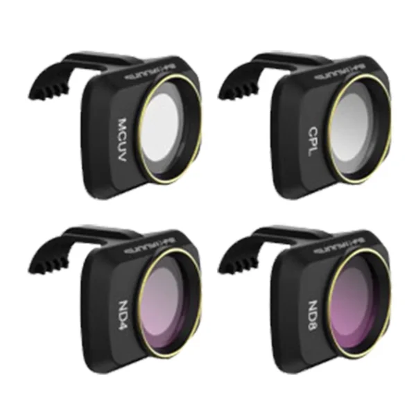 4 filtrite komplekt CPL ND 4/8 UV Sunnylife DJI Mini 2 jaoks (MM-FI9257)