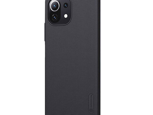 30239_1 Nillkin Super Frosted Shield ümbris Xiaomi 11 Lite 4G/5G jaoks (must)