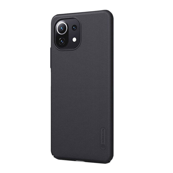 30239_1 Nillkin Super Frosted Shield ümbris Xiaomi 11 Lite 4G/5G jaoks (must)
