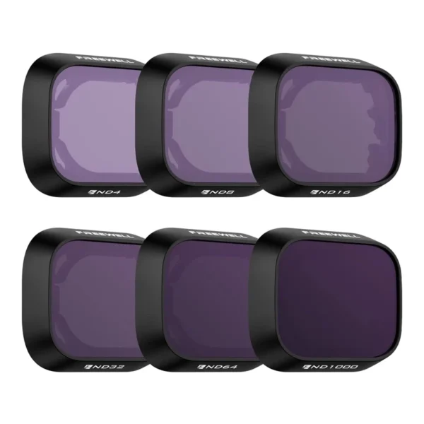 6 Freewell All Day filtrite komplekt DJI Mini 3 Pro / Mini 3 jaoks