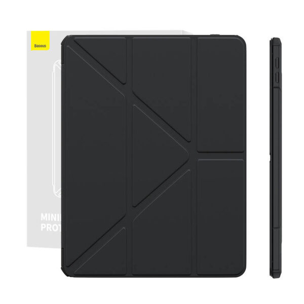30808_8 Baseus Minimalist Series iPad 10.2" kaitsekott (must)