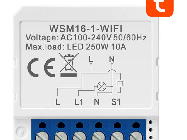 Nutikas lüliti moodul WiFi Avatto WSM16-W1 TUYA