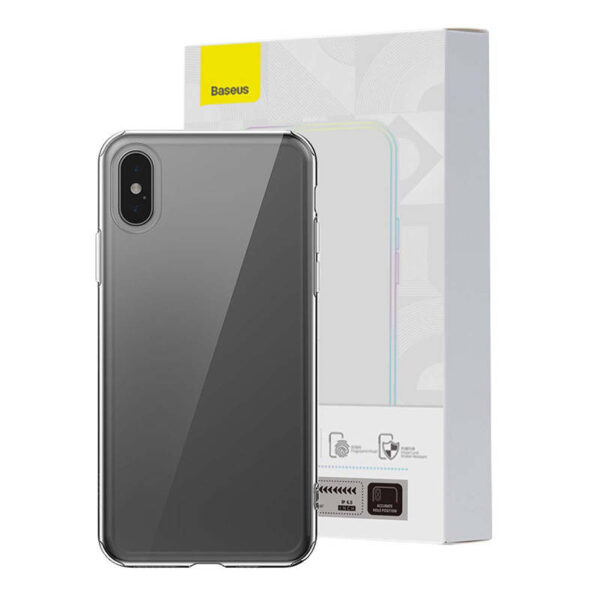 Kaas Baseus Simple läbipaistev iPhone XS MAX jaoks