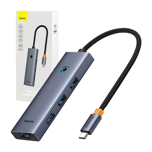 4in1 Hub Baseus UltraJoy USB-C do USB 3.0 (kosmosehall)