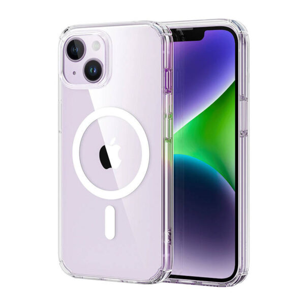 31794_1 Korpus ESR Krystec Clear iPhone 14 Plus jaoks, Magsafe (selge)