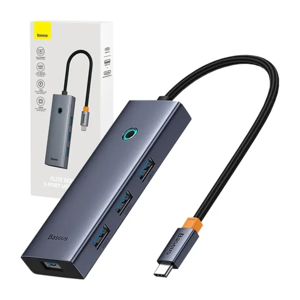 Baseus UltraJoy 5in1 HUB HDMI 4K USB 3.0 Hall