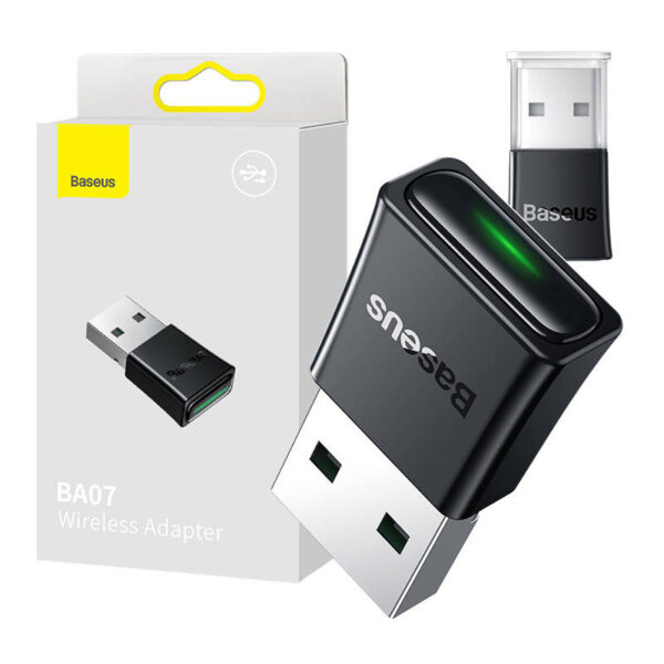 Juhtmevaba adapter Baseus Black BA07