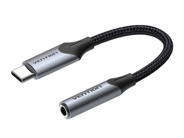 32270_1 Adapter audio USB-C isane 3.5MM pistik emane Vention BGJHA 0.1m