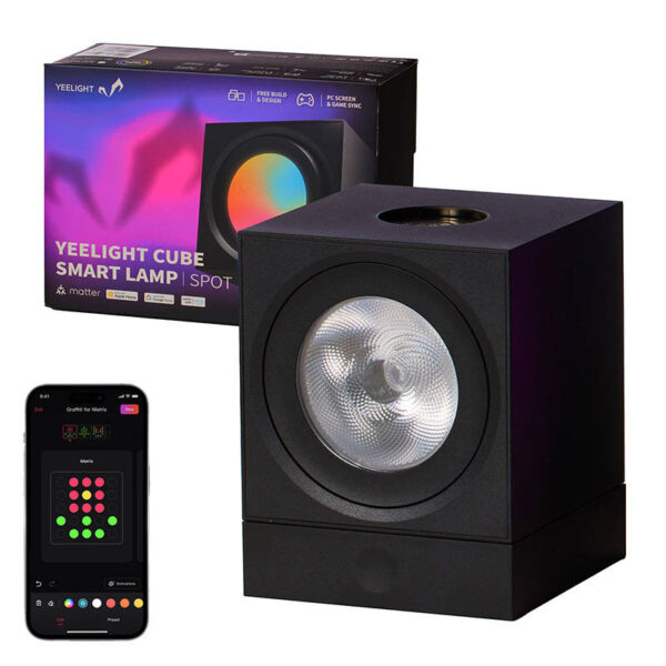 32431_4 Yeelight Cube Light Nutikas Mängulamp Spot - Alus