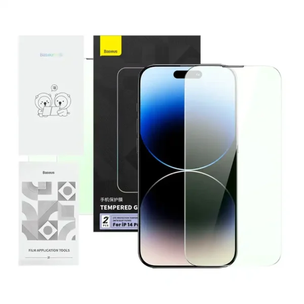 32608_5 Kaitseklaas silmade kaitsefiltriga Baseus Crystal Series iPhone 14 PRO