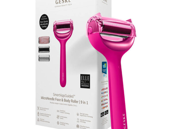 MicroNeedle Näo&Keha Rull 9in1 Geske koos APP-iga (magenta)