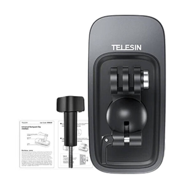 34076_1 Seljakoti klippide kinnitamine Telesin spordikaameratele (GP-JFM-009)