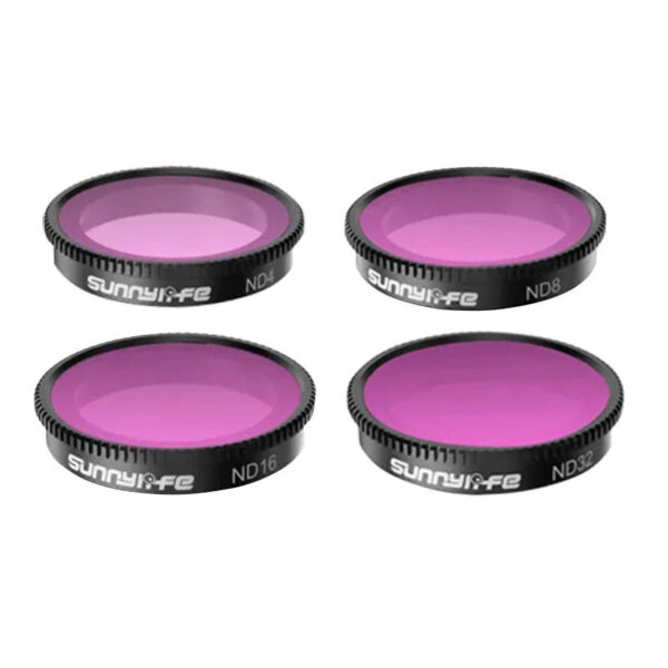 Sunnylife ND4, ND8, ND16, ND32 filtrite komplekt Insta360 GO 3/2 jaoks